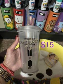BTS world Tour Tumbler