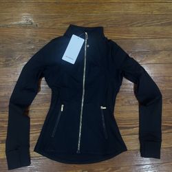 Lululemon Defined Black Jacket Size 2