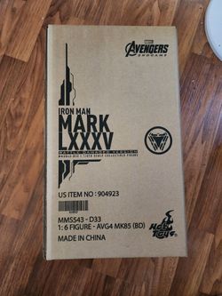 Hot Toys 1/6 Avengers Endgame Iron Man LXXXV Battle Damaged-MMS543 D33 - Sealed