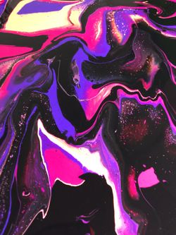 Custom Acrylic Pour Art