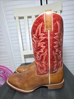 Cody James Wittsburg Western Boots Broad Square Toe BCJSP20L43 Men's Size 9.5 D