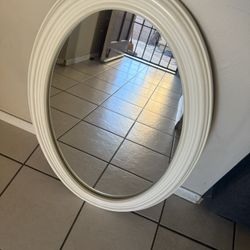 Oval mirror 