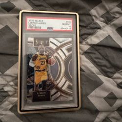 2023 Select LeBron James Scope #135 PSA 10