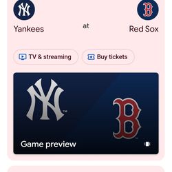 Red sox/Yankees