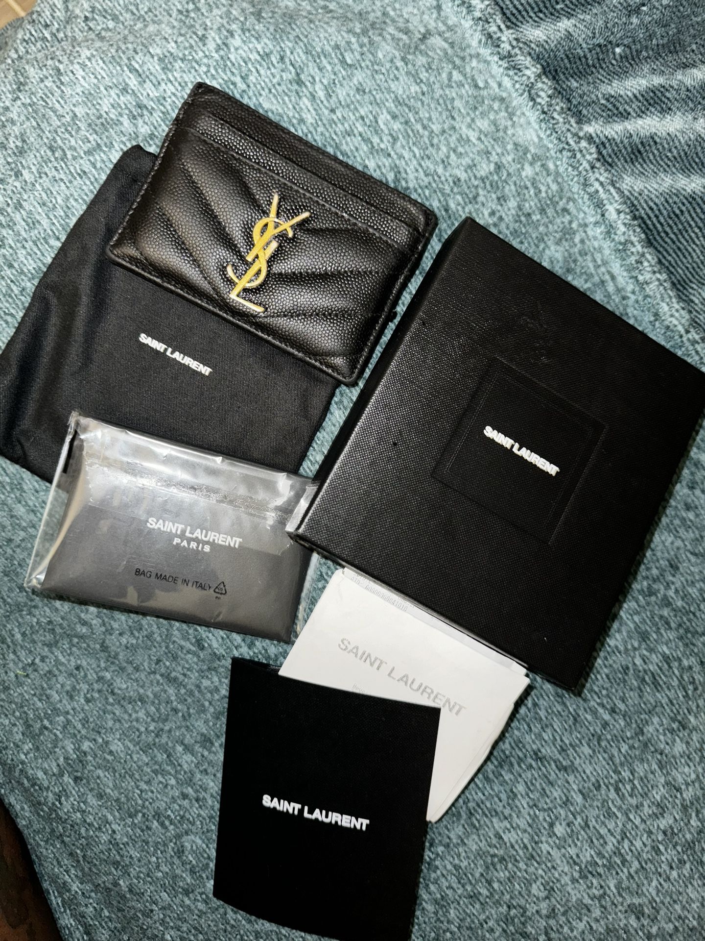 YSL Wallet Card