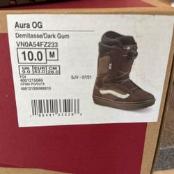 vans aura OG snow boots