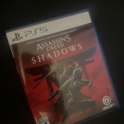 Assassins Creed Shadows Ps5 Game 
