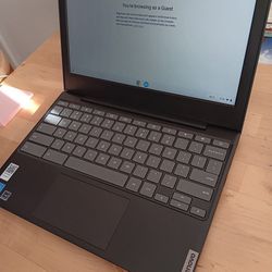 New Lenovo Chromebook 3 (Original Charger And Box)