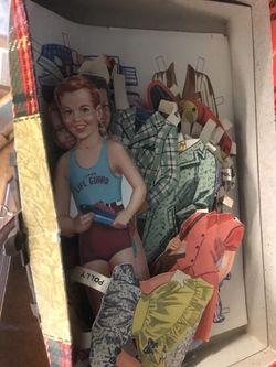 Vintage paper dolls
