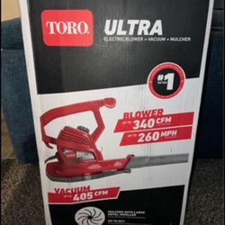 Toro Ultra corded Blower/Vacumm/Mulcher