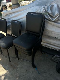 Black chairs