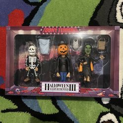 Halloween Season Of The Witch 3pc Neca Toy Figures