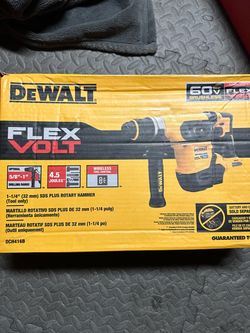 Dewalt 60v sds plus rotary hammer new