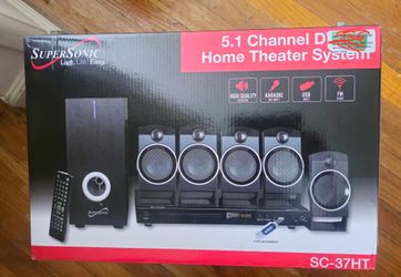 Supersonic SC-37HT 5.1 Channel DVD Home Theater System