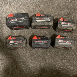 Milwaukee Batteries 