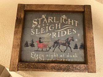 Starlight Sleigh Rides Christmas Picture