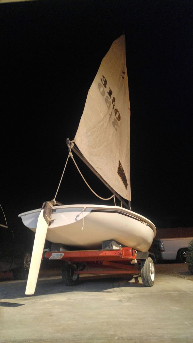 Hobie holder 12 sailboat TRADE OR SALE!! NEED IT GONE for Sale in
