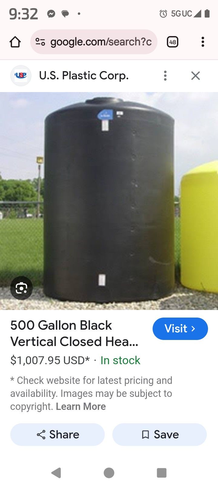Water Tank