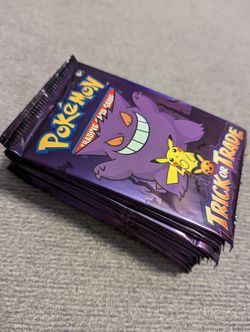 Pokemon Halloween Trick Or Treat Packs
