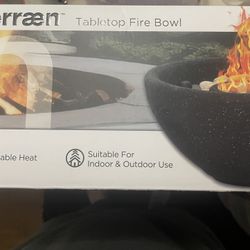 Portable Tabletop Fire Bowl 