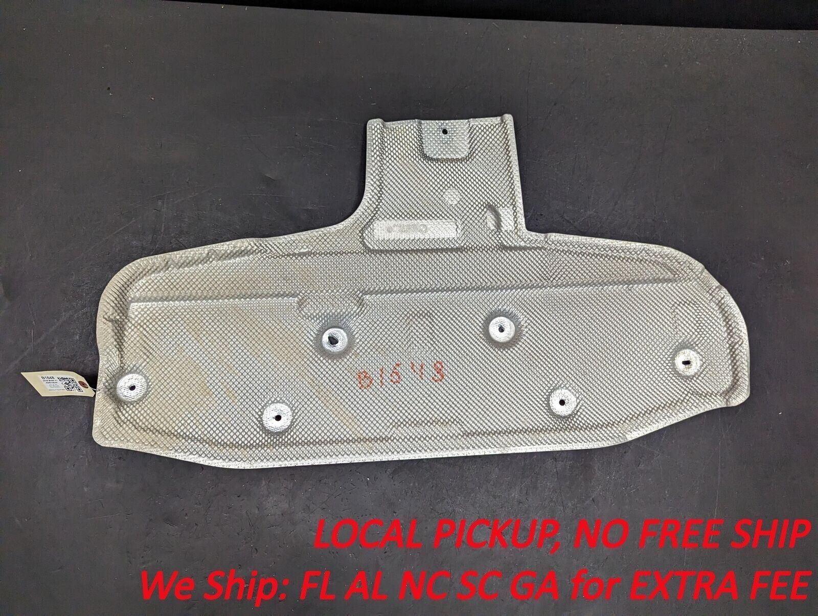 Exhaust Muffler Heat Shield 2018 BMW X1 51487290784 2016 2017 (B1648)