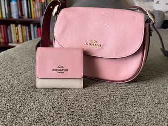 Coach crossbody with matching wallet