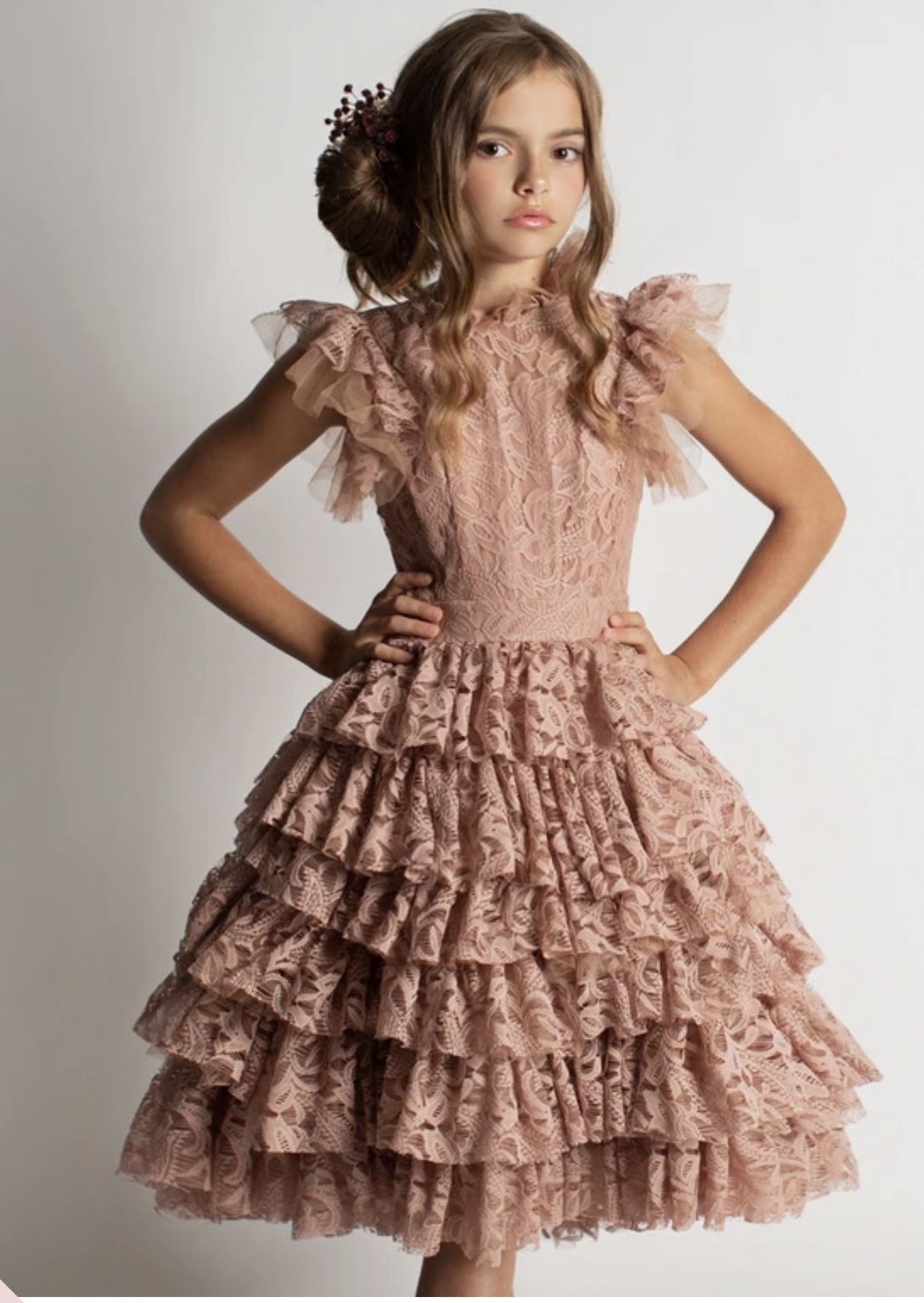 NWT Anouk Joyfolie dress in pink - size 14