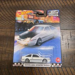 Hot Wheels Premium Boulevard Toyota AE86 Sprinter Trueno 
