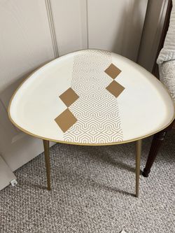 Brass Accent Table