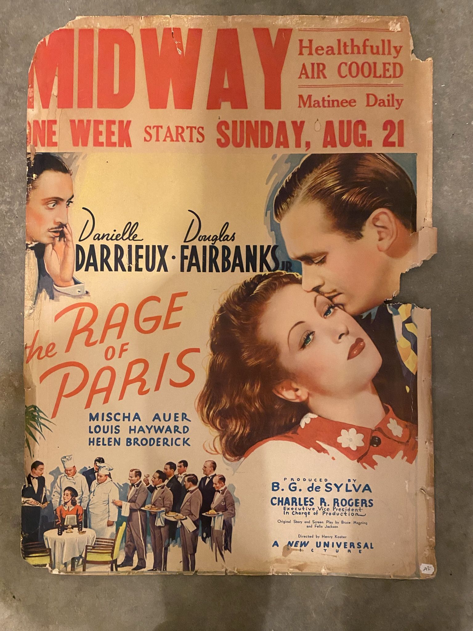 The Rage in Paris Poster Original (Vintage)