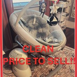 Baby SWING - Graco Soothe My Way Swing with Removable Rocker