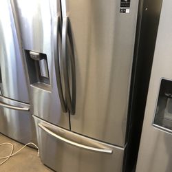 Samsung Counter Depth Stainless Steel French Door Refrigerator 