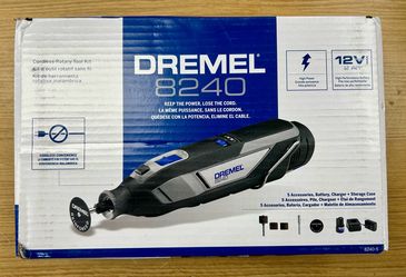 Dremel 8240 Cordless Rotary Tool Kit 12V 2Ah - Brand New