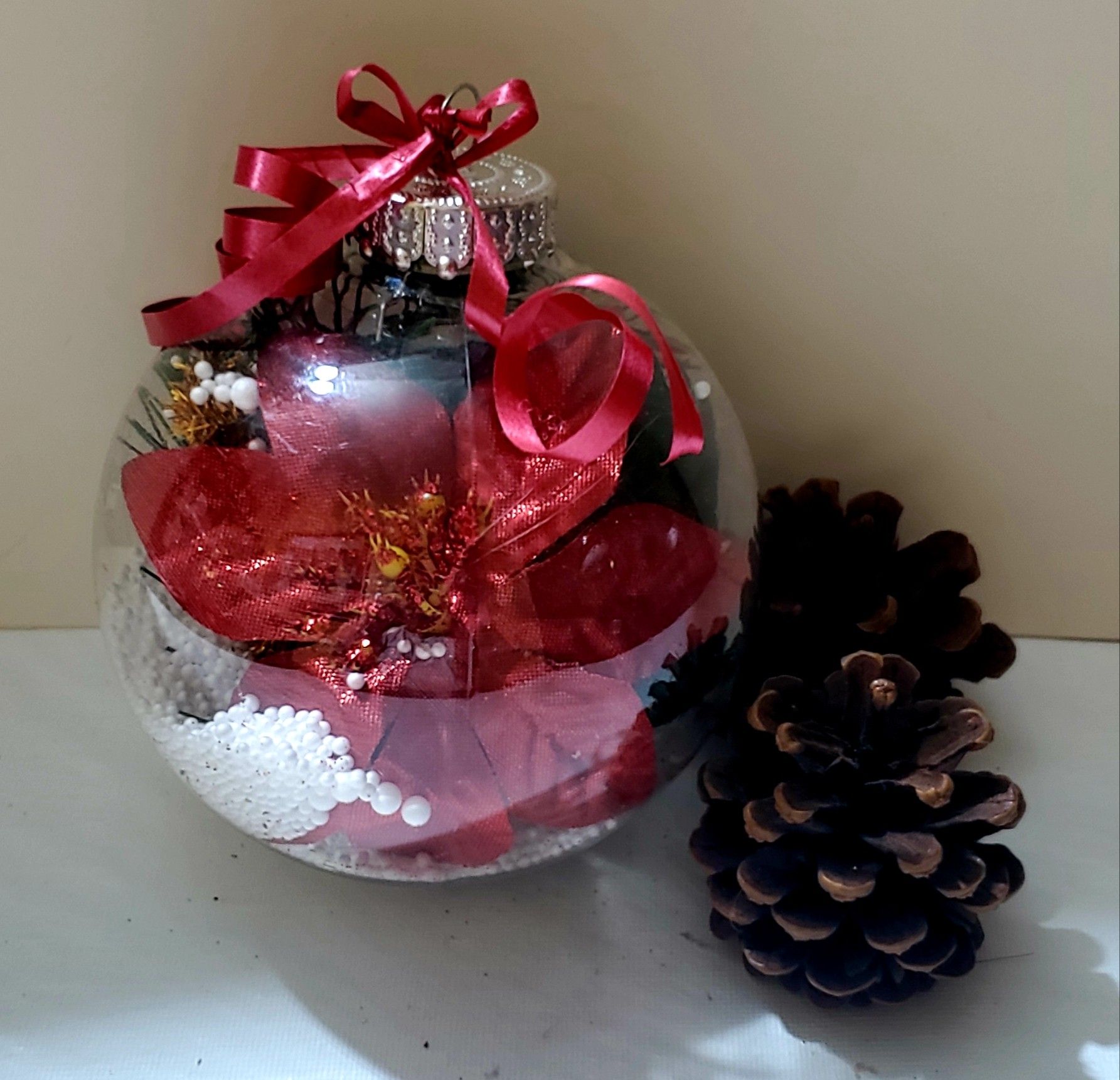 Christmas Ball.Ornament Christmas Tree.Designer.Artistic.Exclusive.4" × 4"