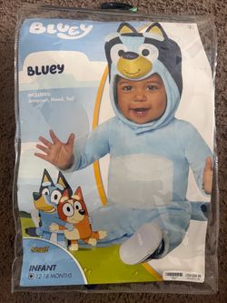 Bluey Infant Halloween Costume 12-18 Months
