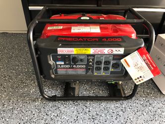 Generator 4000 max watts