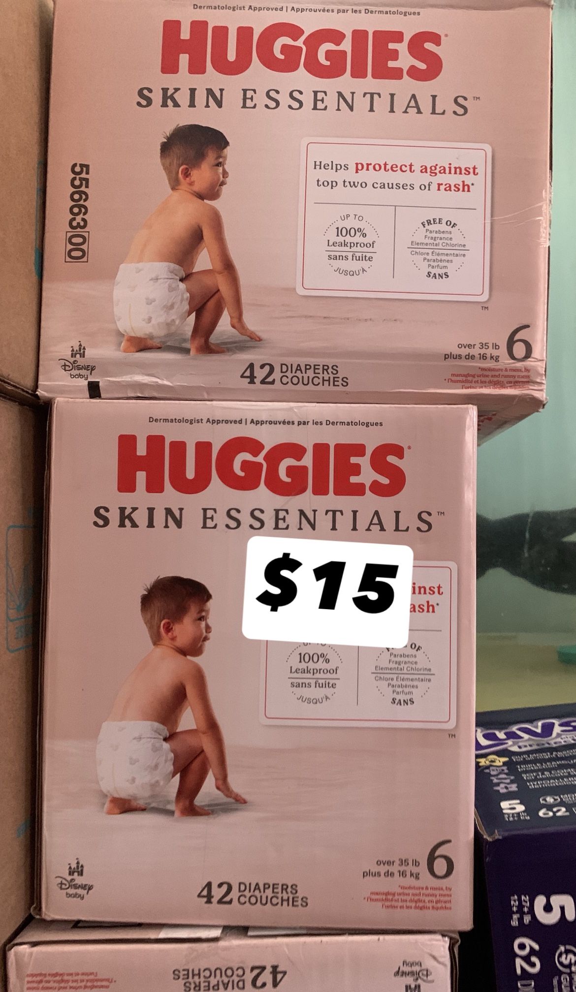 Huggie diaper size 6