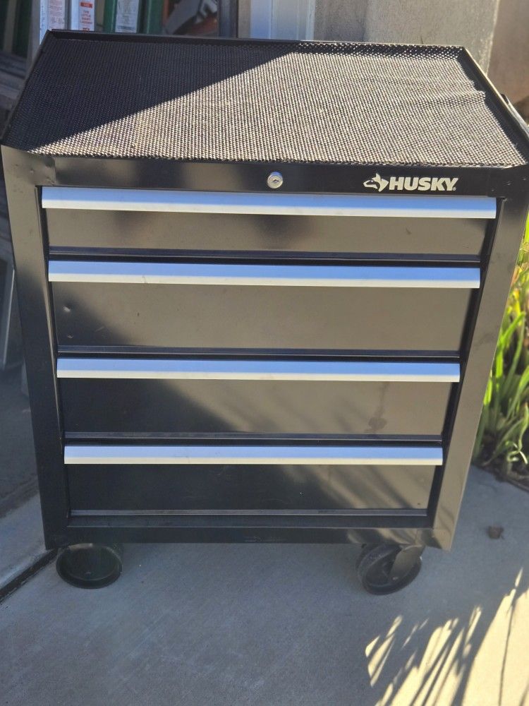 Husky 4 Drawer Rolling Tool Box