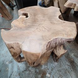 Coffee End Table Pedestal Decor Night Stand 