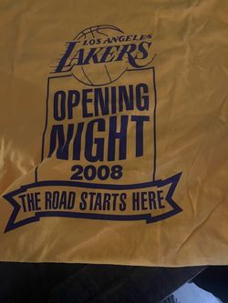 LA Lakers 2008 Opening Night T-Shirt