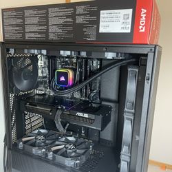 Gaming PC Ryzen 7 9700x Cpu + Asus Prime 9060 XT 16GB, Samsung 990 Ssd, New Nzxt Case For Sale
