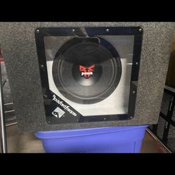 Rockford Fosgate Subwoofer Encloser 