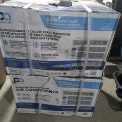 Brand New Perfect Aire window AC units for sale