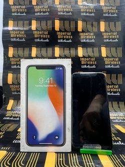 iPhone X 256GB Unlocked Box Packed (Black)