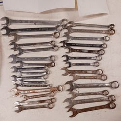 Lot of Wrenches. 