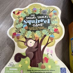 The Sneaky, Snacky Squirrel Game – Like New!