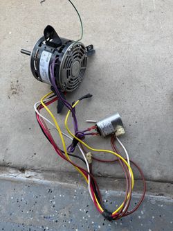 HVAC Blower Fan Motor with Capacitor