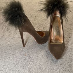 Size 8- Dark Olive Green Heels