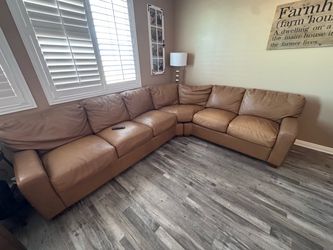Sectional Leather Couch