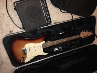 Fender starcaster guitar